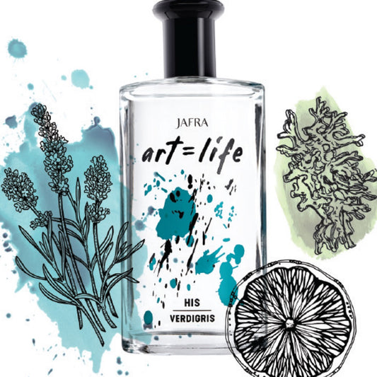 JAFRA ART=LIFE HIS VERDIGRIS