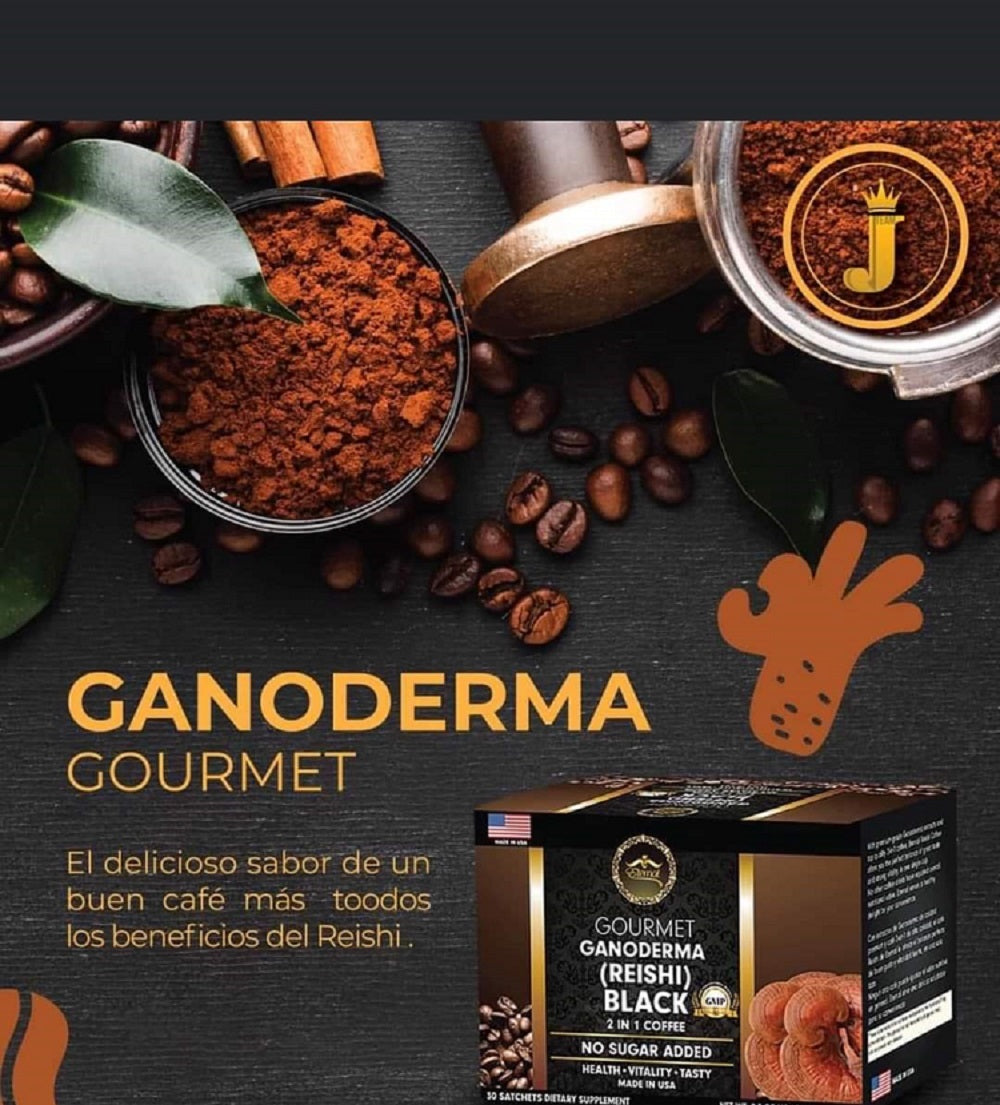 BLACK 2 IN 1 COFFE REISHI GANODERMA