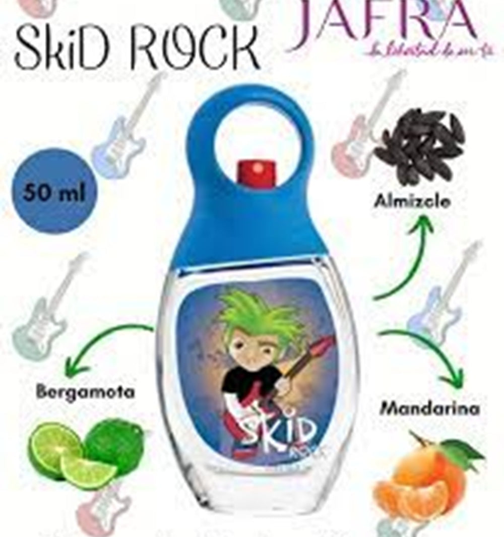 SKID ROCK PERFUME PARA NIÑO FAMOSO Y ROQUERO