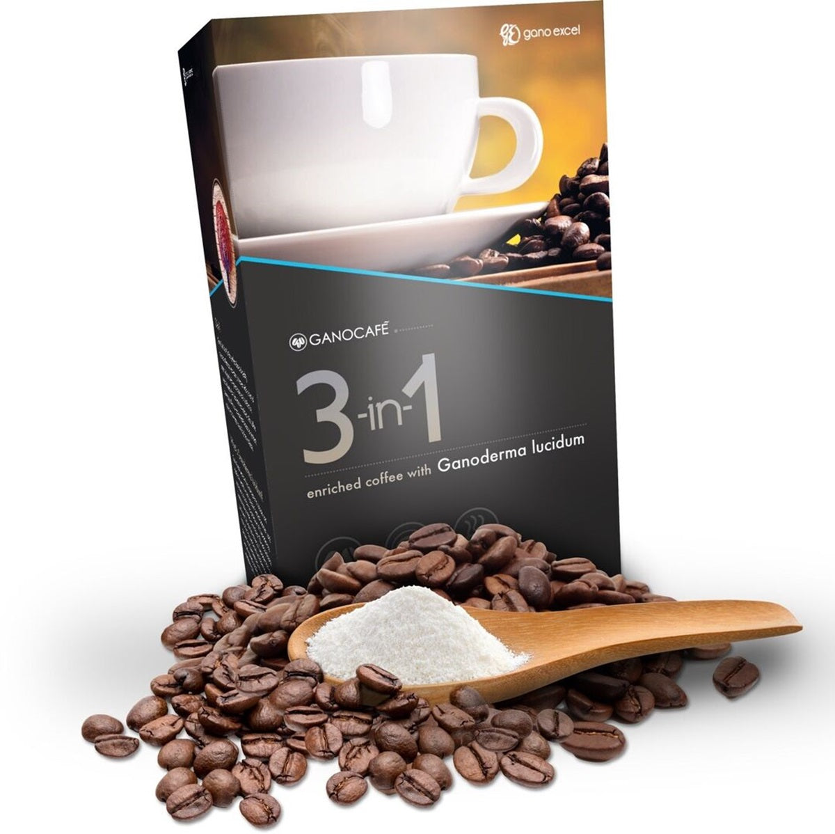 CAFE CON GANODERMA   3 IN 1 GANOCAFE